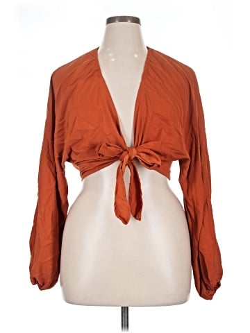 Lulus 3/4 Sleeve Blouse (view 1)