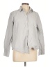 Banana Republic Stripes Gray Long Sleeve Button-Down Shirt Size L - photo 1