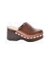 J.Crew 100% Leather Brown Mule/Clog Size 6 1/2 - photo 1