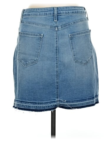 Just Black Denim Skirt (view 2)