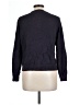 Lands' End 100% Supima Cotton Argyle Black Cardigan Size L - photo 2