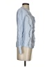 Reiss 100% Viscose Blue Long Sleeve Blouse Size 0 - photo 4