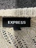 Express Chevron-herringbone Tan Turtleneck Sweater Size XL - photo 7