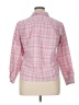 Lands' End Plaid Pink Long Sleeve Button-Down Shirt Size 14 (petite) - photo 2