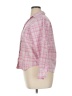 Lands' End Plaid Pink Long Sleeve Button-Down Shirt Size 14 (petite) - photo 5