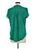 41Hawthorn 100% Polyester Stars Green Short Sleeve Blouse Size M - photo 2