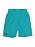 Under Armour 100% Polyester Solid Teal Athletic Shorts Size 6 - photo 1
