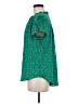 41Hawthorn 100% Polyester Stars Green Short Sleeve Blouse Size M - photo 5