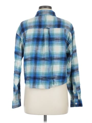 American Eagle Outfitters Long Sleeve Button-Down Shirt (view 2)