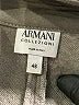 Armani Collezioni 100% Wool Houndstooth Solid Gray Wool Blazer Size EU (IT) 46 / US 10 - photo 6