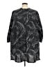 Ulla Popken Black Kimono Size 24 - 26 - photo 1