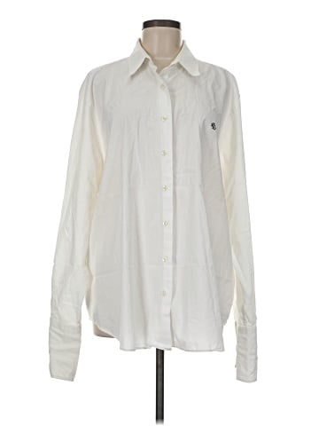 Lauren by Ralph Lauren Long Sleeve Button-Down Shirt (view 1)