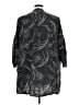 Ulla Popken Black Kimono Size 24 - 26 - photo 2