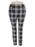 Studio by Torrid Plaid Black Casual Pants Size 3X Plus (3) - photo 1