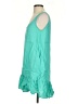 Hiho 100% Linen Teal Sleeveless Blouse Size S - photo 5