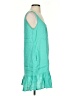 Hiho 100% Linen Teal Sleeveless Blouse Size S - photo 4
