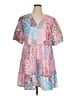 Rusttydustty Paisley Pink Casual Dress Size 1X - photo 1