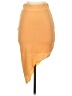 Frank & Eileen Solid Orange Casual Skirt Size S - photo 1