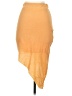 Frank & Eileen Solid Orange Casual Skirt Size S - photo 2