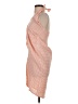 MNG Checkered-gingham Orange Cocktail Dress Size S - photo 5