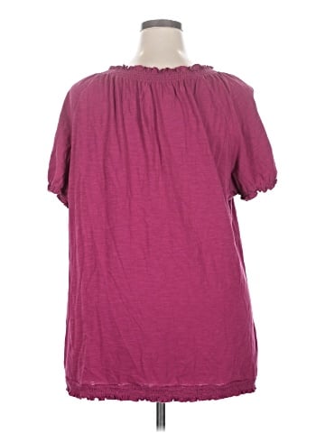 St. John's Bay Short Sleeve Henley (view 2)