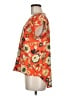 Express Orange Short Sleeve Blouse Size M - photo 5