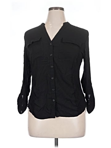 INC International Concepts 3/4 Sleeve Blouse (view 1)