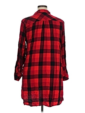 Cato 3/4 Sleeve Button-Down Shirt (view 2)