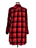Cato 100% Rayon Plaid Red 3/4 Sleeve Button-Down Shirt Size XL - photo 2