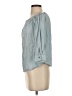 Tractr 100% Lyocell Blue 3/4 Sleeve Blouse Size XS - photo 5
