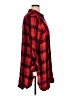 Cato 100% Rayon Plaid Red 3/4 Sleeve Button-Down Shirt Size XL - photo 4