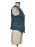 Shein 100% Polyester Teal Vest Size 6 - photo 4