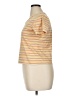 Jason Maxwell Stripes Tan Yellow Short Sleeve T-Shirt Size XL - photo 5