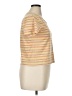 Jason Maxwell Stripes Tan Yellow Short Sleeve T-Shirt Size XL - photo 4