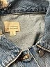 Caution to the Wind Blue Denim Jacket Size S - photo 6