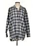 Frank & Eileen Plaid Blue Long Sleeve Button-Down Shirt Size XS - photo 1