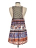 Millau 100% Rayon Paisley Blue Casual Dress Size XS - photo 2