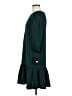 DKNY 100% Polyester Solid Green Casual Dress Size 6 - photo 5