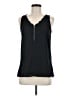 Fortune + Ivy 100% Polyester Black Sleeveless Blouse Size M - photo 1