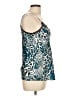 The Kooples 100% Polyester Teal Sleeveless Top Size XL (4) - photo 4