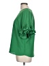 Coco Bianco 100% Polyester Green Short Sleeve Top Size L - photo 5