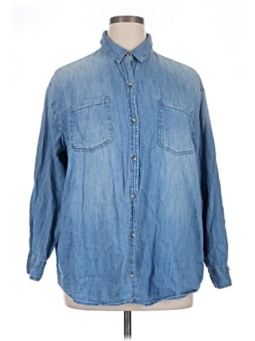 Old Navy Long Sleeve Button-Down Shirt (view 1)
