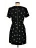 1.State 100% Polyester Graphic Black Casual Dress Size 6 - photo 2