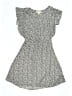 Monteau 100% Polyester Floral Gray Blue Casual Dress Size S - photo 1
