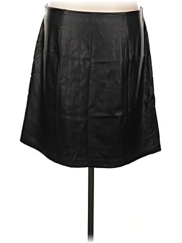 Ann Taylor LOFT Faux Leather Skirt (view 2)