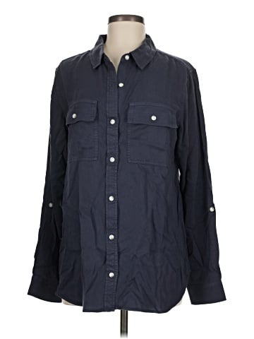 L.L.Bean Long Sleeve Button-Down Shirt (view 1)