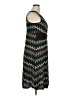 Perceptions Chevron-herringbone Teal Casual Dress Size XL - photo 4
