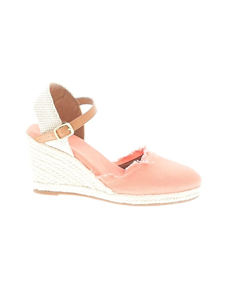 Pre-owned Caslon Wedges In Pink