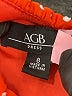 AGB 100% Polyester Tweed Orange Casual Dress Size 8 - photo 7