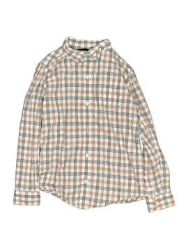 Janie And Jack Long Sleeve Button Down Shirt